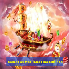 nomes australianos masculinos